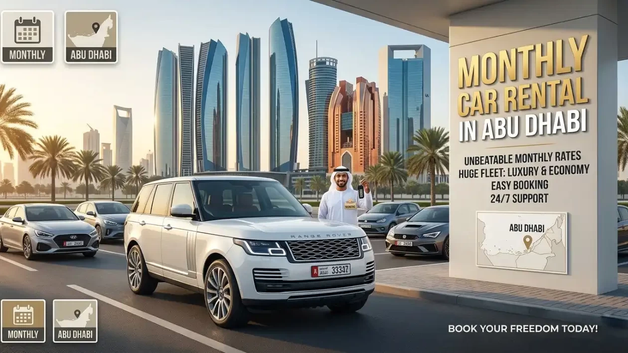 Monthly Car Rental in Abu Dhabi