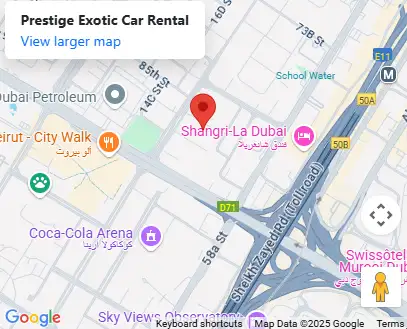 Map Location - Aspin Tower, Sheikh Zayed Road, Dubai
